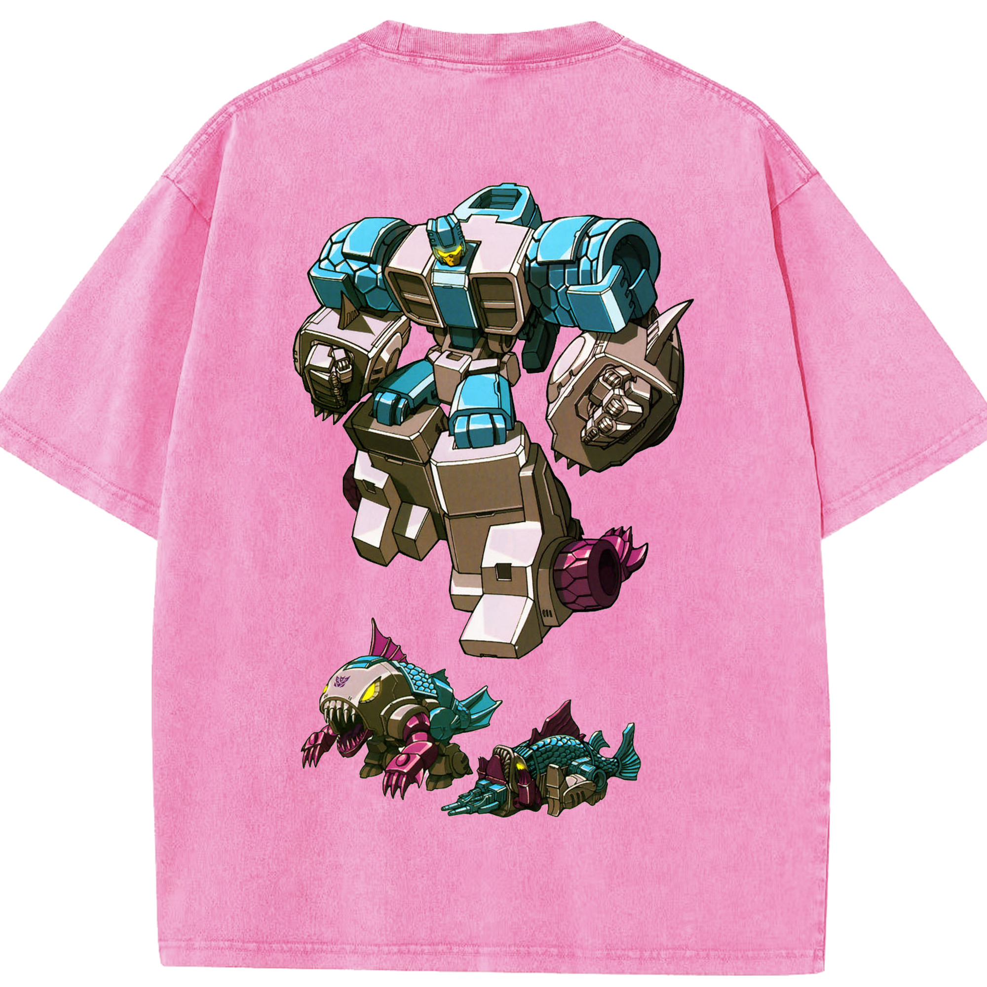 （画像用）  綿100% ヴィンテージ風 半袖Tシャツ（背面プリント）
